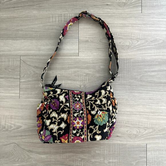 Vera Bradley Shoulder Bag retired "Suzani" pattern - Picture 2 of 6